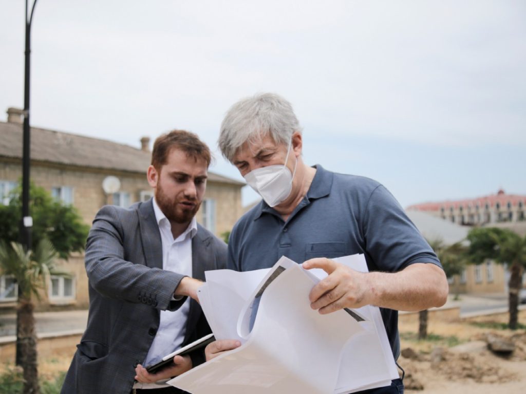 В Дербенте начались работы по созданию нового бульвара