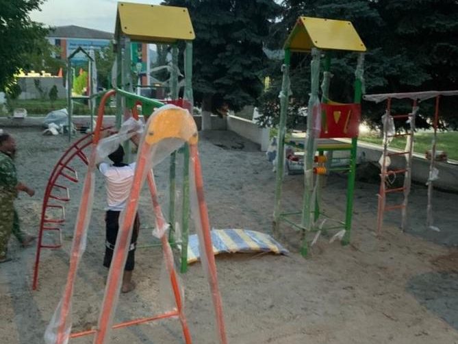 В Новолакском районе 1 июля состоится открытие детской и спортивной площадок
