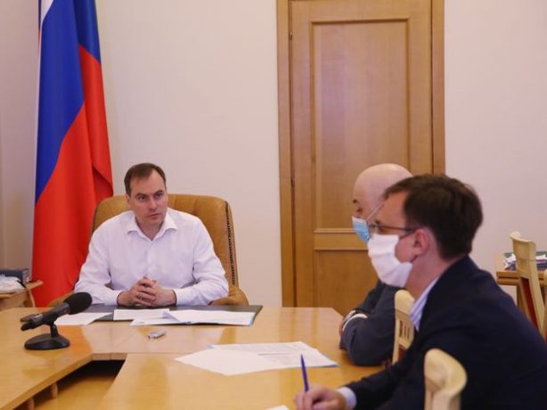 Артём Здунов провёл встречу с региональным директором «Почты России»