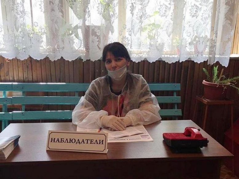 Наблюдатели  от «Единой России» следят за легитимностью голосования