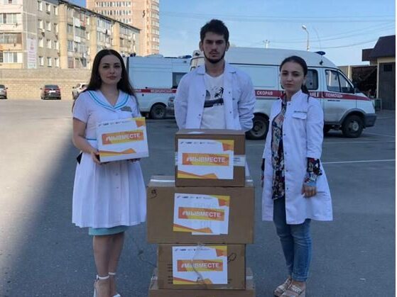 Проект ОНФ «Регион заботы» передал кислородные концентраторы городской клинической больнице Махачкалы