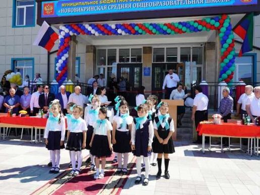 В с. Новое Викри Каякентского района открыли новую школу