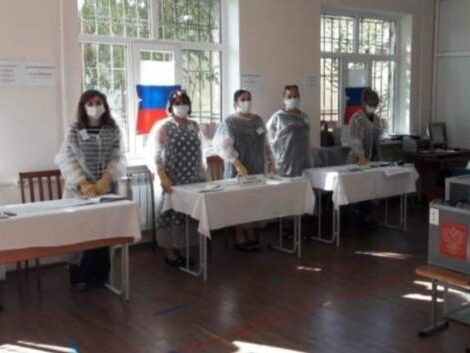Председатель ТИК Каспийска Лина Перцева: На избирательных участках города соблюдаются все требования Роспотребнадзора