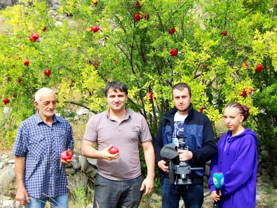 В Гумбетовском районе состоялся пресс-тур «Краски золотой осени Гумбета»