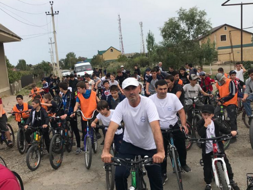 Турнир по велоспорту состоялся в Дербентском районе
