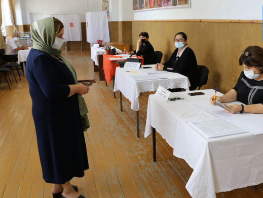 Работники этноцентра «Кайтаги» приняли участие в выборах