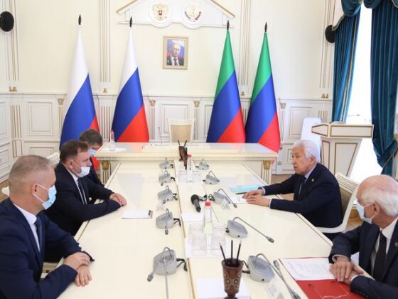 Владимир Васильев встретился с директором Федеральной службы исполнения наказаний Александром Калашниковым