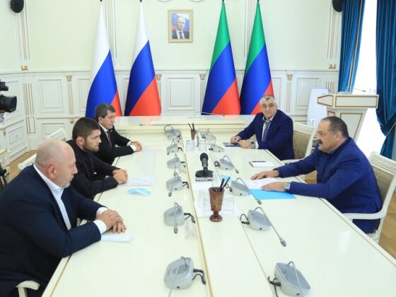 Сергей Меликов встретился с Хабибом Нурмагомедовым