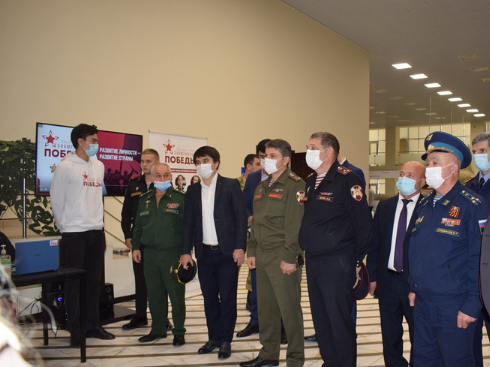 Фестиваль юнармейцев прошел в Дагестане