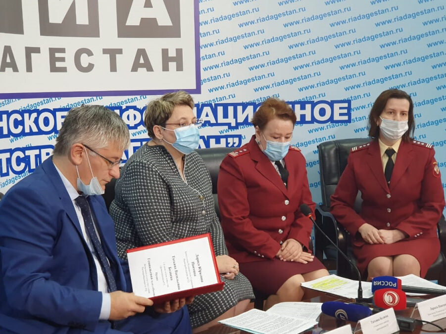 На площадке РИА «Дагестан» состоялся брифинг по вопросам роста заболеваемости коронавирусом в республике