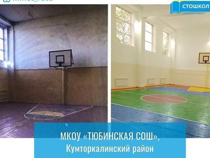 2 образовательных учреждения Кумторкалинского района отремонтированы по программе «100 школ»
