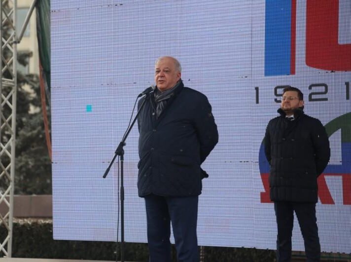 В Махачкале состоялась торжественная церемония открытия Года 100-летия образования Дагестанской АССР