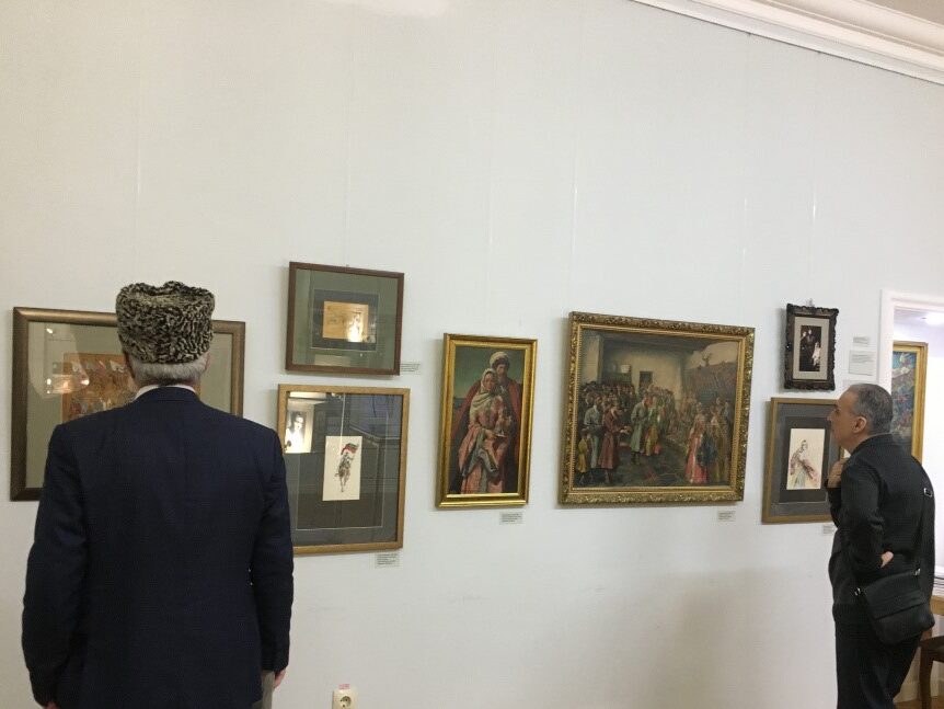 В Махачкале прошла выставка «Халил-Бек Мусаясул 100 лет»