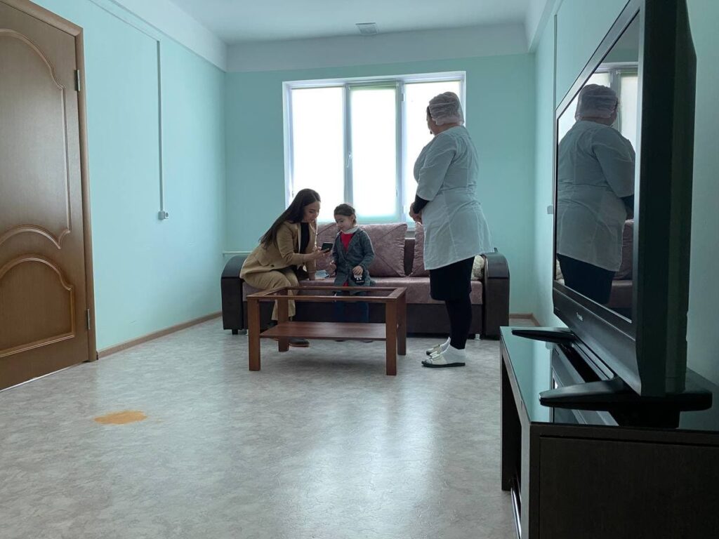 Активисты ОНФ в Дагестане обустроили комнату отдыха в паллиативном отделении Детской городской клинической больницы