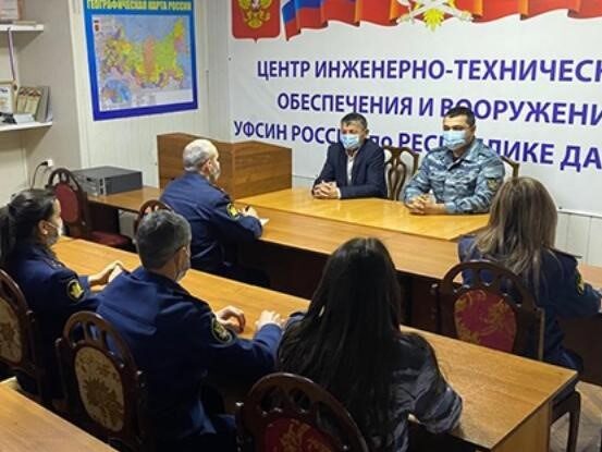 В учреждениях уголовно-исполнительной системы Дагестана прошли торжественные мероприятия