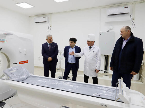 В Табасаранском районе установлен первый компьютерный томограф