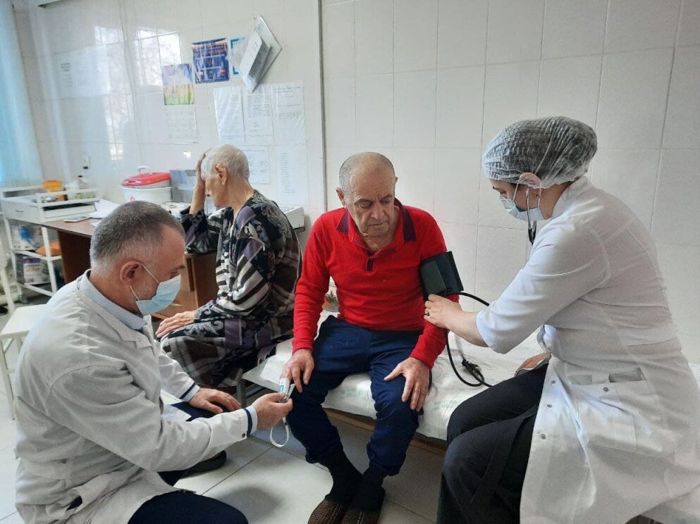 Подопечные и сотрудники дома-интерната «Ветеран» прошли вакцинацию