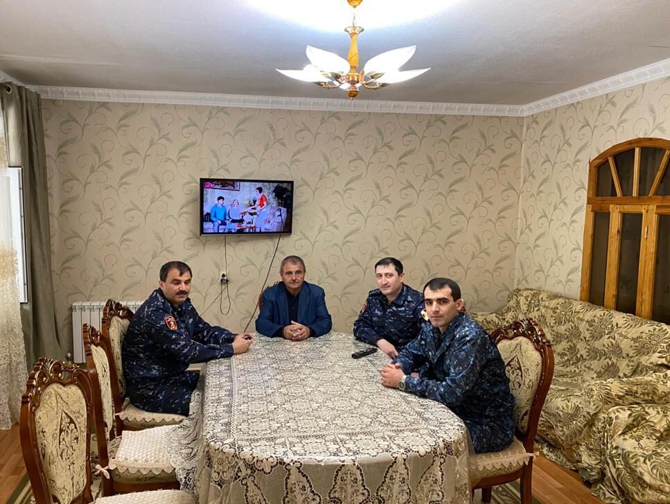 В Дагестане росгвардейцы навестили коллег – ликвидаторов последствий чернобыльской катастрофы