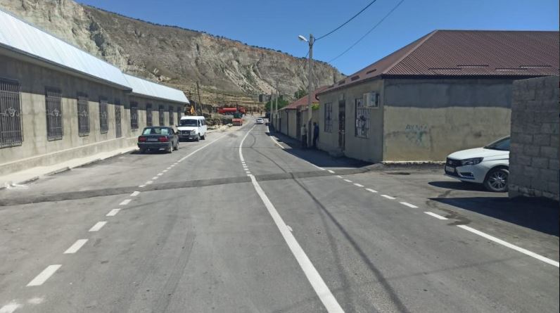 В Хунзахском районе завершен ремонт автомобильной дороги, ведущей к туристическим объектам