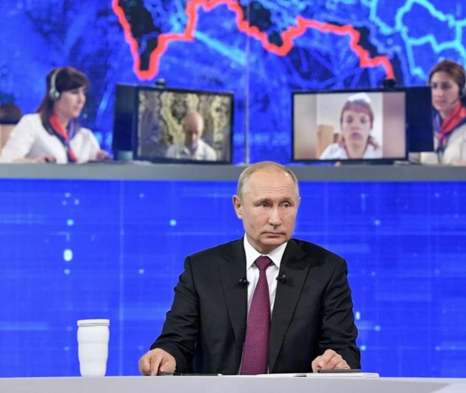 Названа дата прямой линии Путина