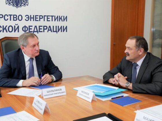 Сергей Меликов обсудил с Николаем Шульгиновым вопрос улучшения качества электроснабжения дагестанцев