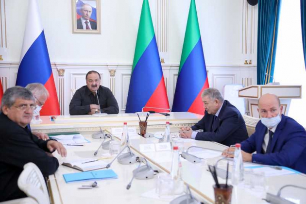 В Махачкале прошло заседание республиканского Оперштаба по противодействию распространению COVID-19