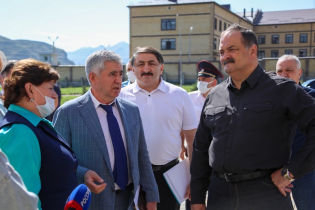 Сергей Меликов посетил Лакский район