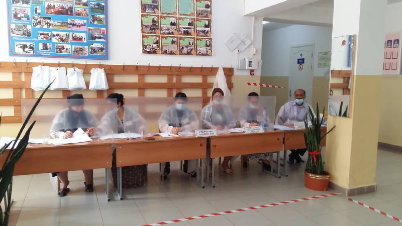 В селе Зидьян-Казмаляр  начал работу УИК-0458