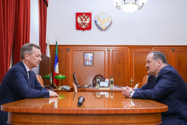 Сергей Меликов встретился с Первым заместителем Председателя Совета Федерации РФ Андреем Яцкиным