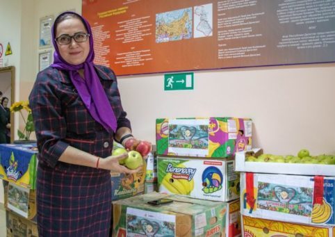 Благотворительная акция «Яблоки детям» стартовала в Дагестане