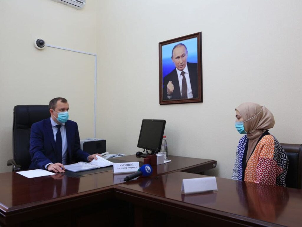 Александр Куренный провел мобильную приемную Президента РФ