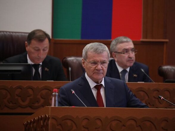 Юрий Чайка поздравил Сергей Меликова с избранием и вступлением в должность Главы Республики Дагестан