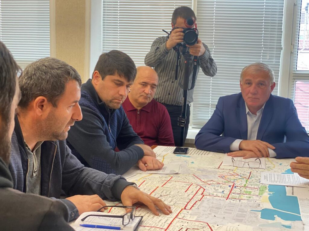 В Каспийске близится к завершению реализация проекта «Мой Дагестан- мои дороги»