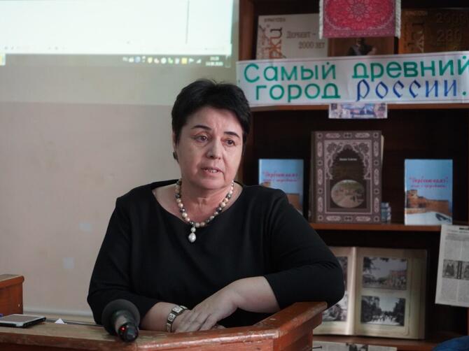 Диана Алиева призвала жителей города Дербент пройти вакцинацию от COVID-19