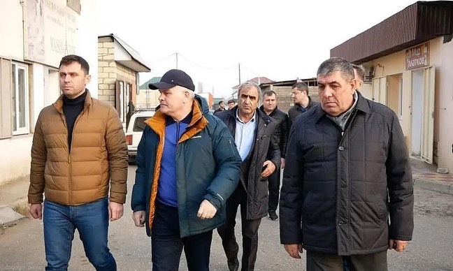 Артур Сулейманов с рабочей поездкой посетил Каякентский район и  г. ДагОгни