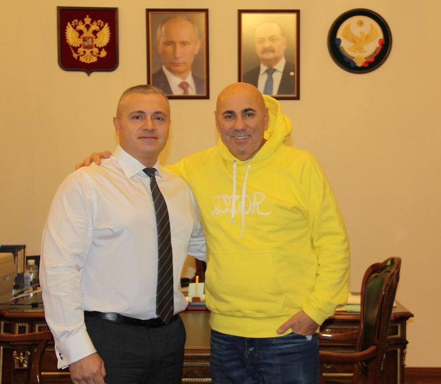 Иосиф Пригожин встретился с постпредом Дагестана в Москве