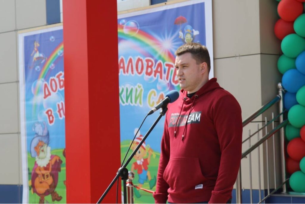 Артём​ ​ Бичаев принял участие в открытии новых​ ​ детских садов в Махачкале