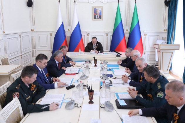 Сергей Меликов провел Координационное совещание по обеспечению правопорядка в регионе