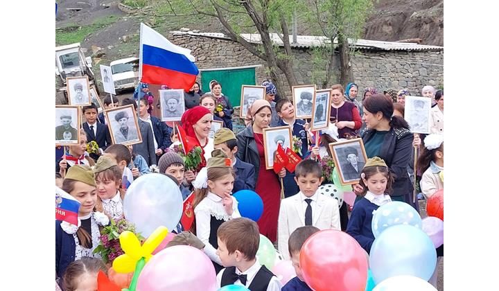 В Курахском районе проходят торжества в честь Дня Великой Победы