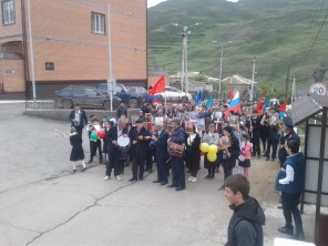 День Великой Победы торжественно отметили в Курахском районе
