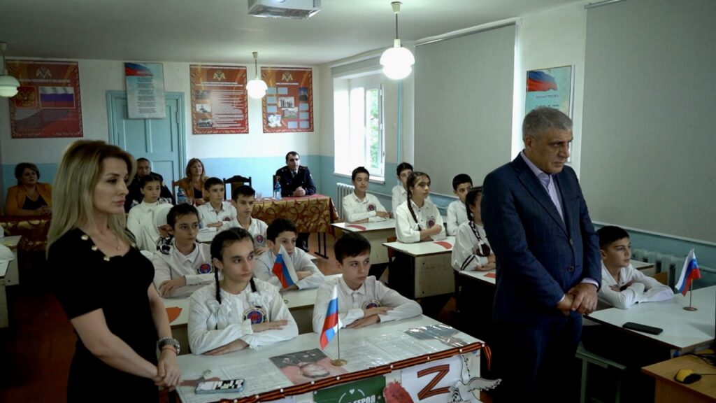 Открытие специализированного «росгвардейского» класса состоялось в Дербенте