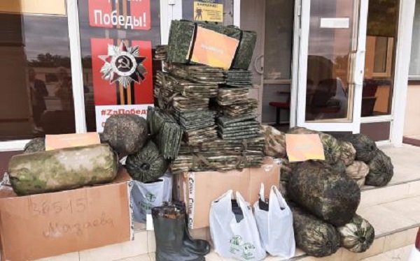Администрация Кумторкалинского района обеспечивает мобилизованных граждан экипировкой
