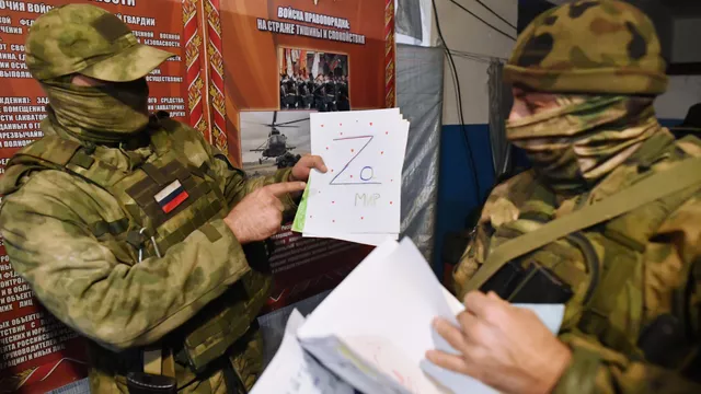 Российские военные в Запорожской области ответили на письма школьников