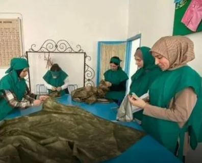 В городе Кизляр массового отшивают изделия для военнослужащих