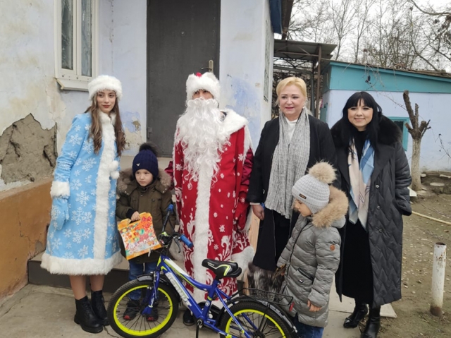 Елена Павлюченко исполнила мечту пятилетнего кизлярца