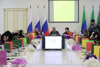 Матерей и жен погибших и мобилизованных воинов-участников СВО поздравили с наступающим Международным женским днем