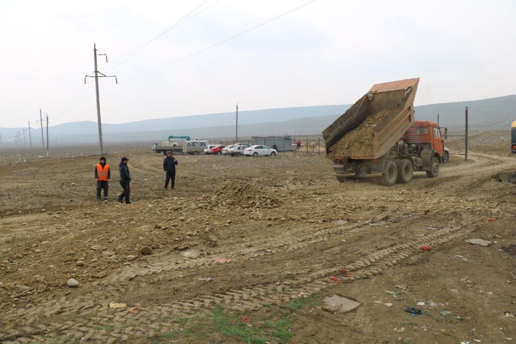 В Дербентском районе приступают к строительству мусоросортиворочного комплекса и полигона
