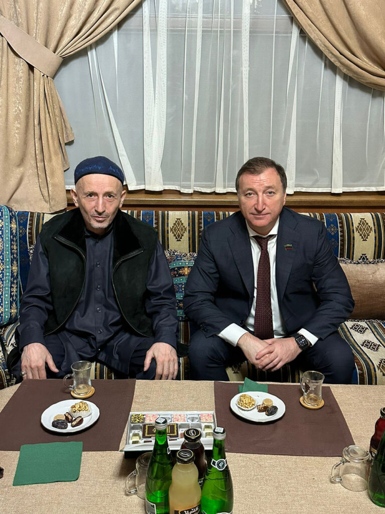 Заур Аскендеров встретился с Муфтием Дагестана Шейхом Ахмад-афанди Абдулаевым