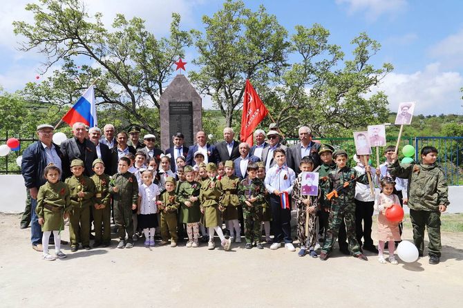 В Табасаранском районе открыли три памятника землякам, погибшим в Великой Отечественной войне