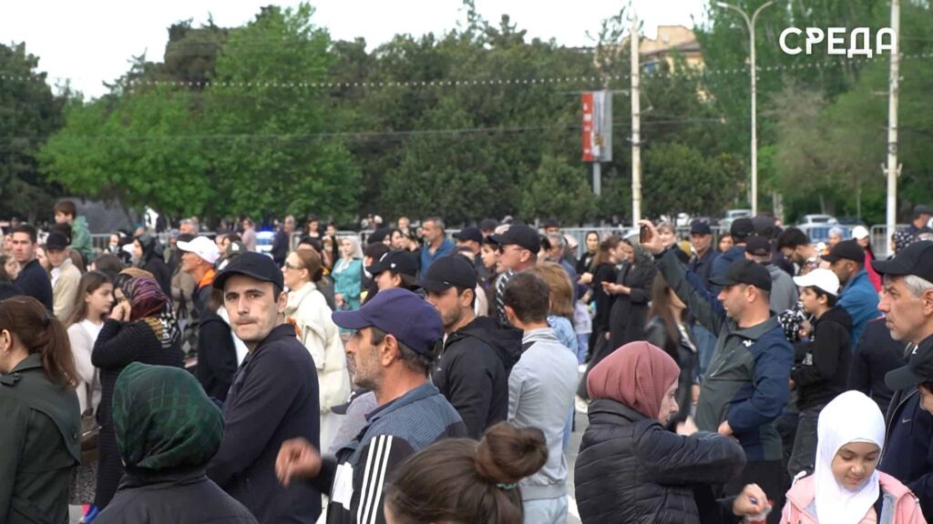 Около 10 тыс каспийчан приняли участие в праздничных мероприятиях в День Победы